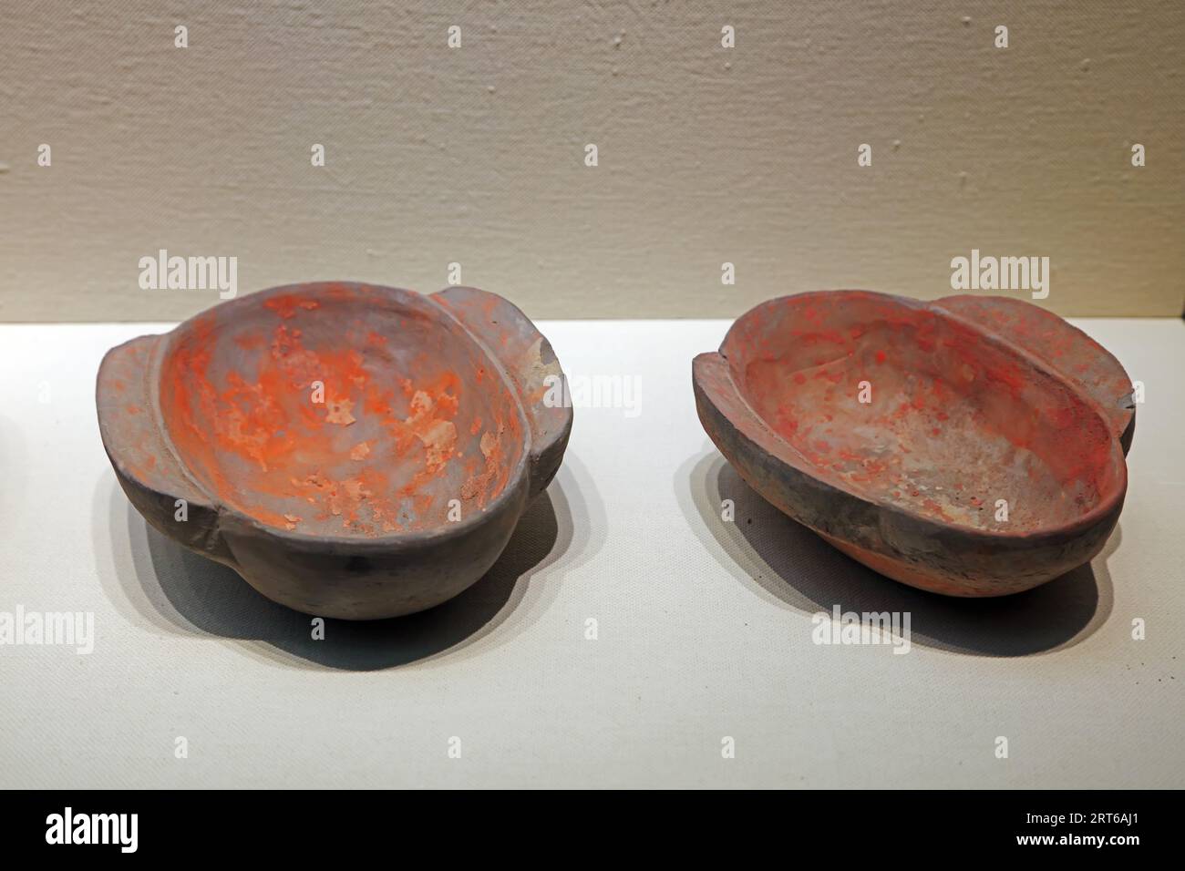 Ancient Chinese ceramics, unearthed cultural relics Stock Photo Alamy