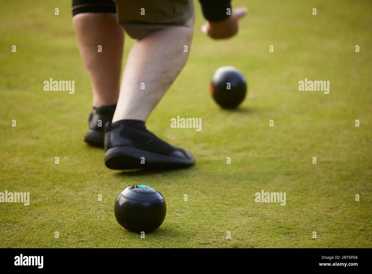 Lowerhouse Bowling Club, Burnley, Lancashire, Stock Photo