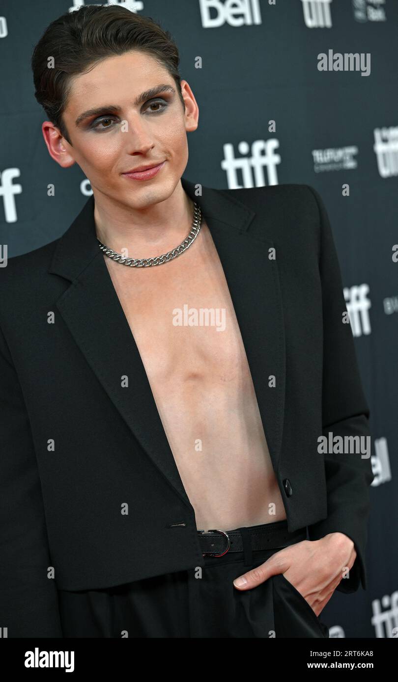 Toronto, Canada. 10th Sep, 2023. Matthew Finlan attends the world premiere of 'Hell of a Summer' at the Royal Alexandra Theatre during the Toronto International Film Festival in Toronto, Canada on Sunday, September 10, 2023. Photo by Chris Chew/UPI Credit: UPI/Alamy Live News Stock Photo