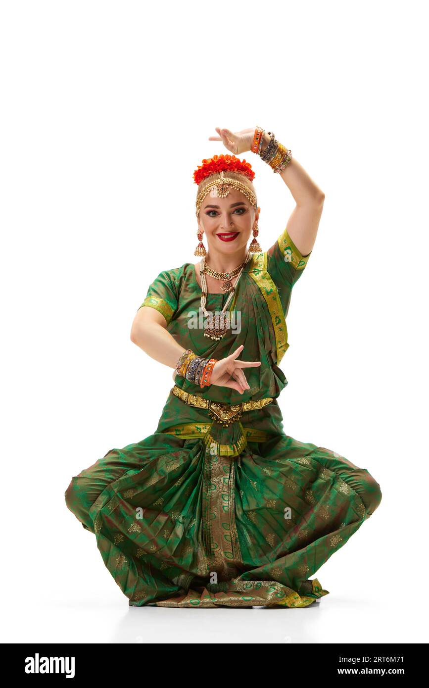 green odissi dress Odissi Dance - Explore the Grace and Elegance of Indian Classical Dance