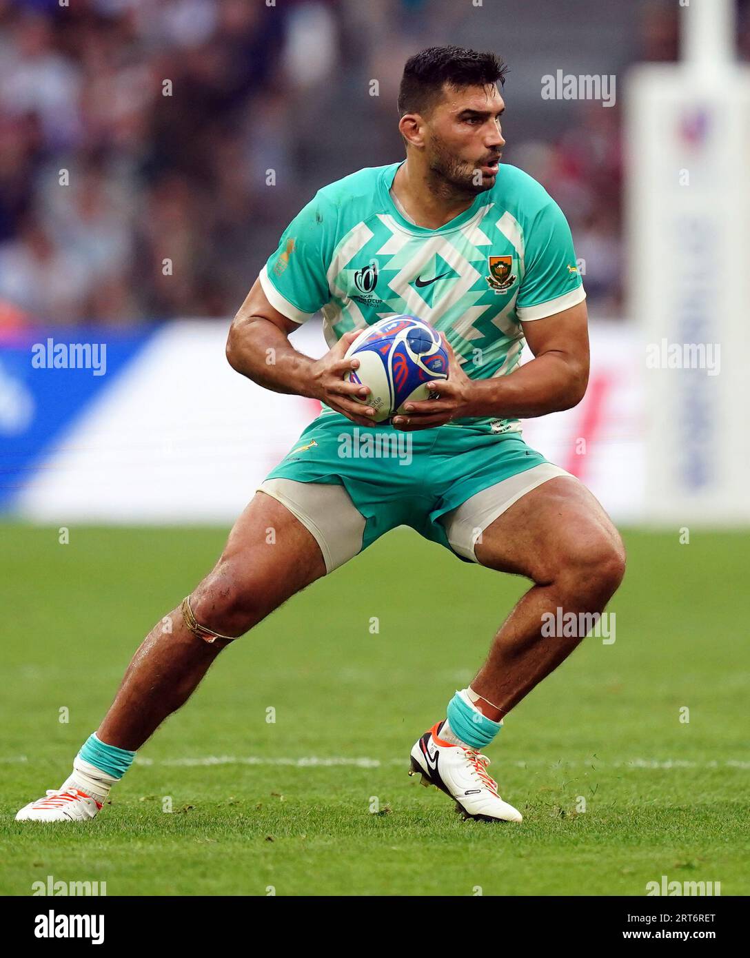 South Africa's Damian de Allende during the 2023 Rugby World Cup Pool B  match at the Stade de Marseille, France. Picture date: Sunday September 10,  2023 Stock Photo - Alamy