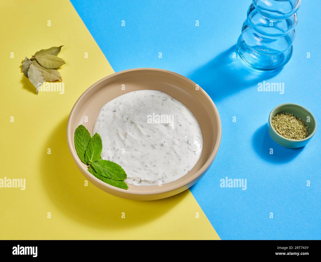 Turkish food on colorful background. with side dishes. dolma, sarma