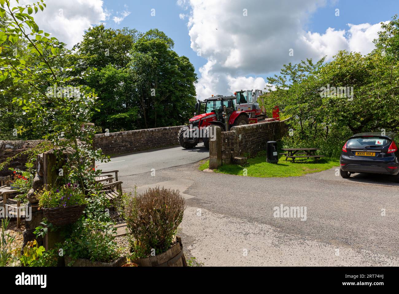 Dunsop Bridge, Clitheroe, Lancashire, England Stock Photo Alamy
