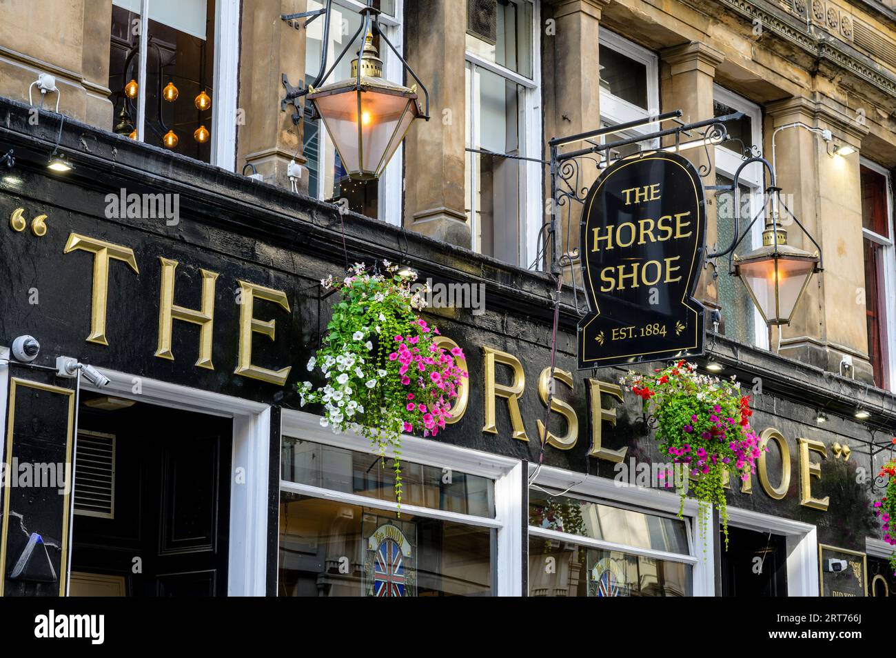 The Horse Shoe Bar, Glasgow, Drury Street, Scotland, UK, Europe Stock