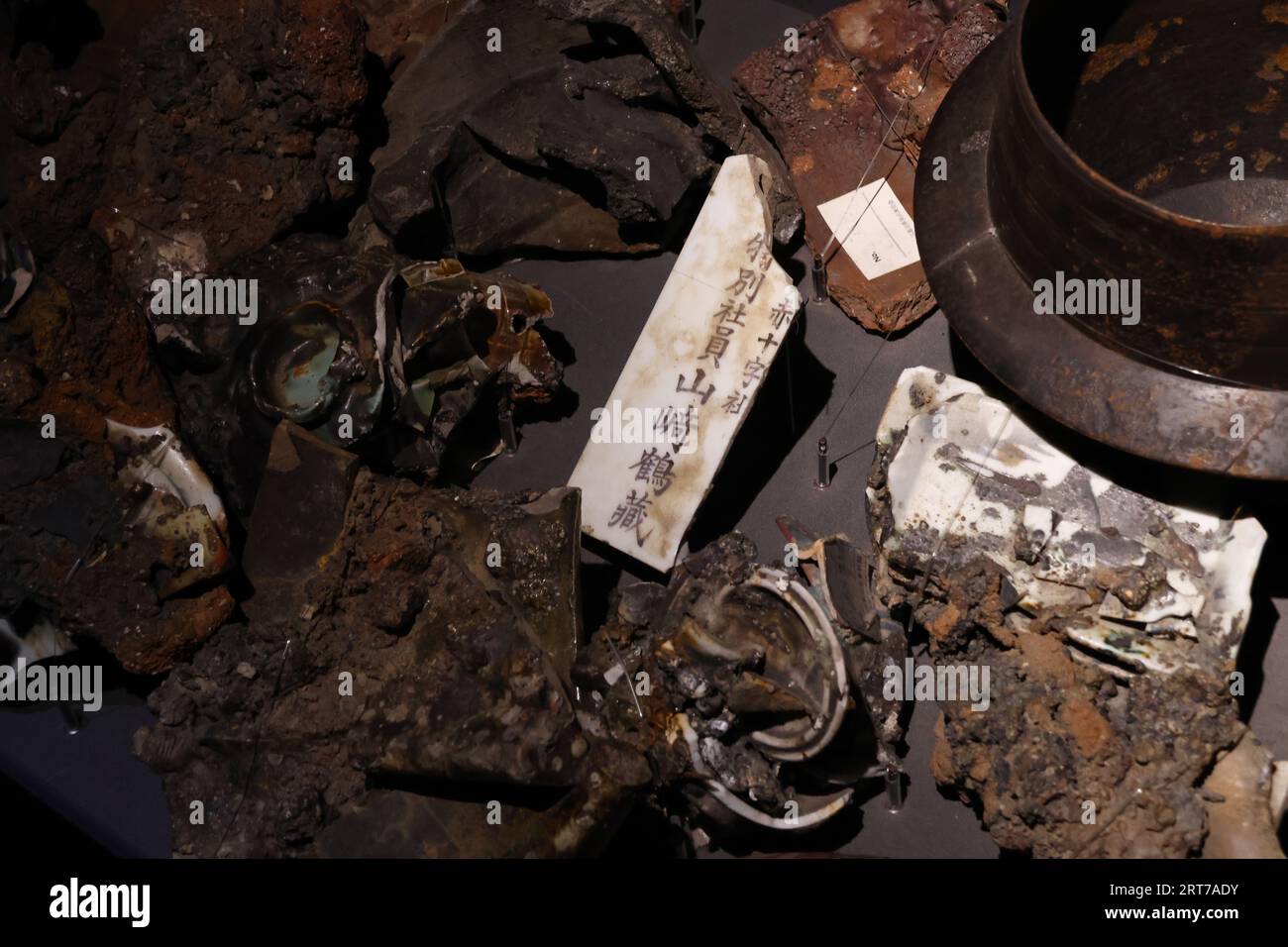 Photographs Depicting The Aftermath Of The Bombing, Scale Models Of The ...