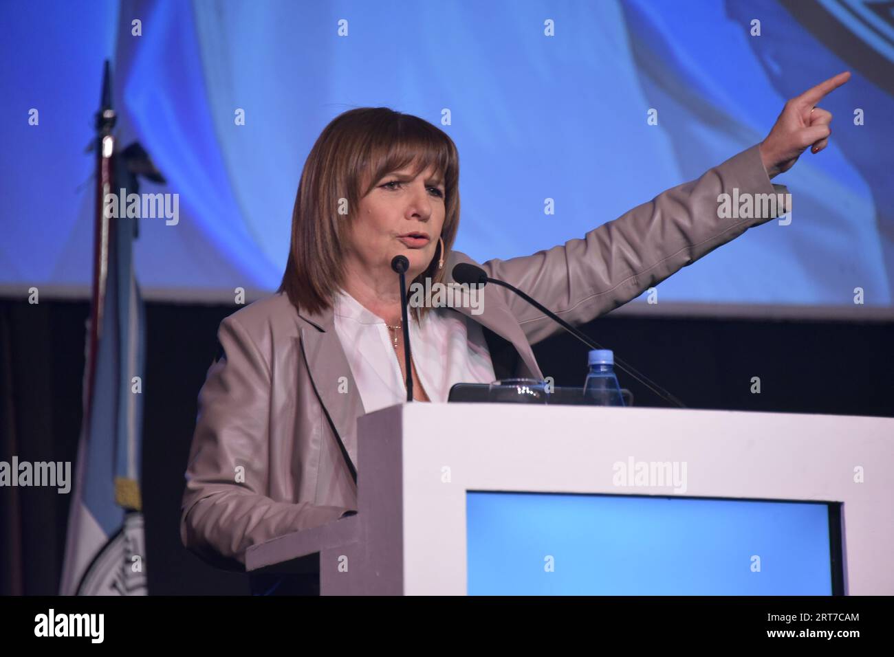 Patricia Bullrich, candidata a presidente de Argentina Stock Photo