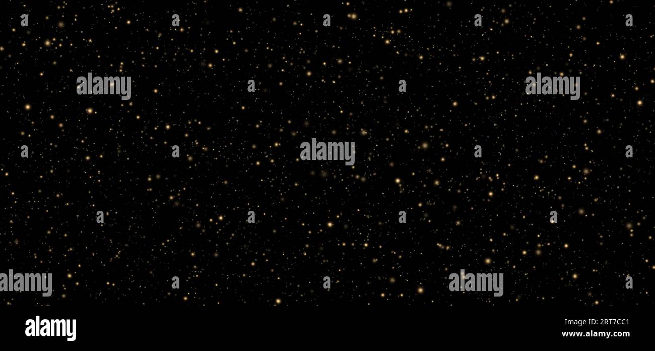 Festive vector background with gold glitter and confetti for Christmas ...