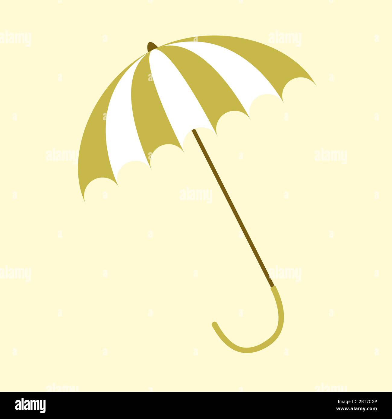 Umbrella illustration. Flat design. Vector Stock Vector Image & Art - Alamy