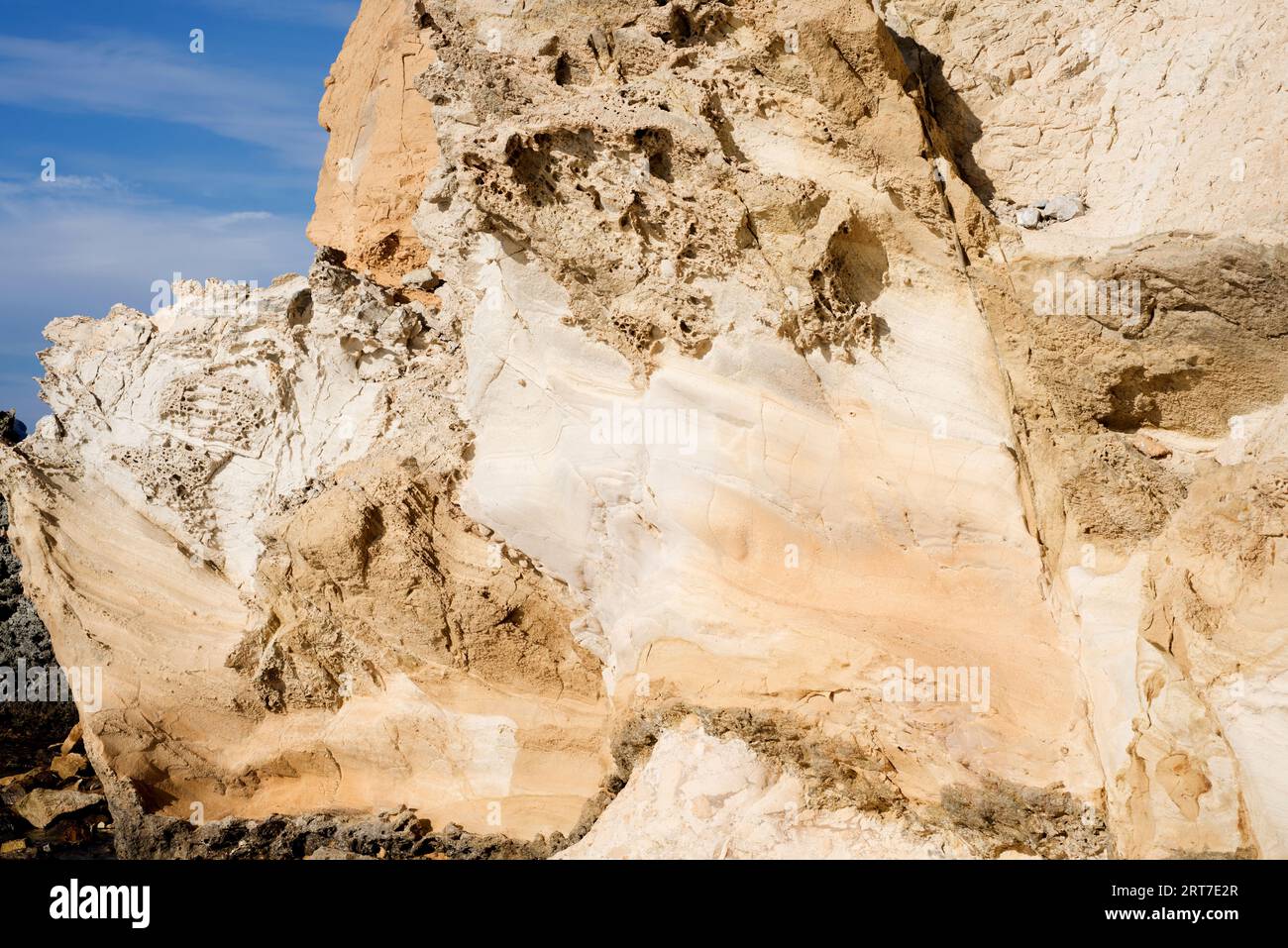 White Pyroclastic Rocks Ignimbrite is a deposit of pyroclastic flow (volcanic rock). This photo ...