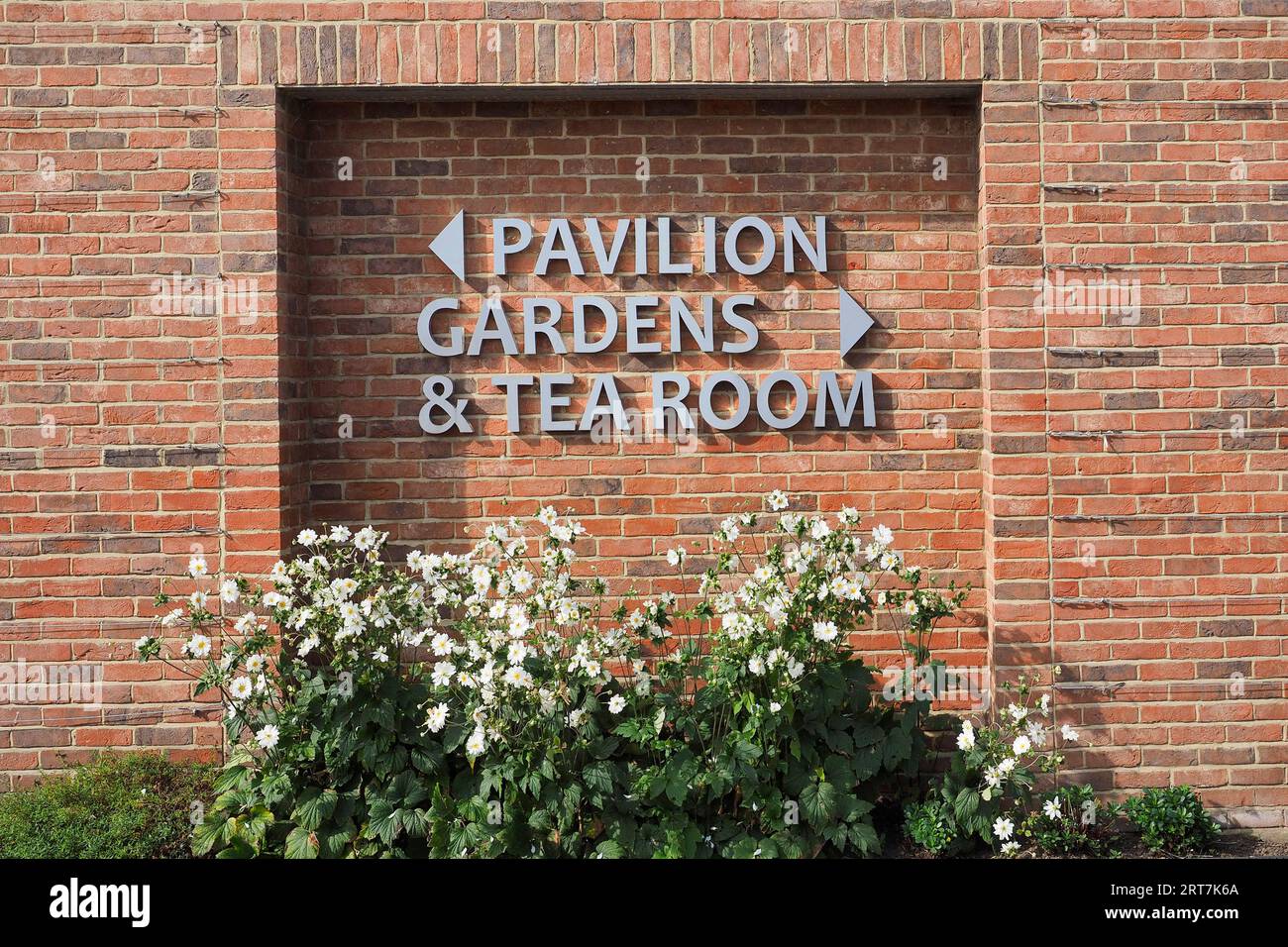 Near the entrance to the Kirkleatham Walled garden a permanent sign