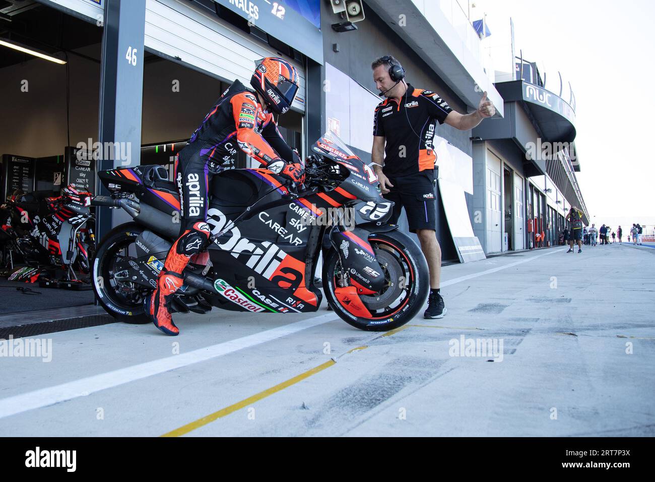 Testing MotoGP 2024 day in Misano World Circuit Italy Spetember, 11