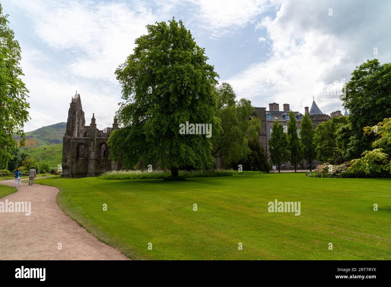 Palace of Holyrood House, Edinburgh, Scotland Stock Photo Alamy