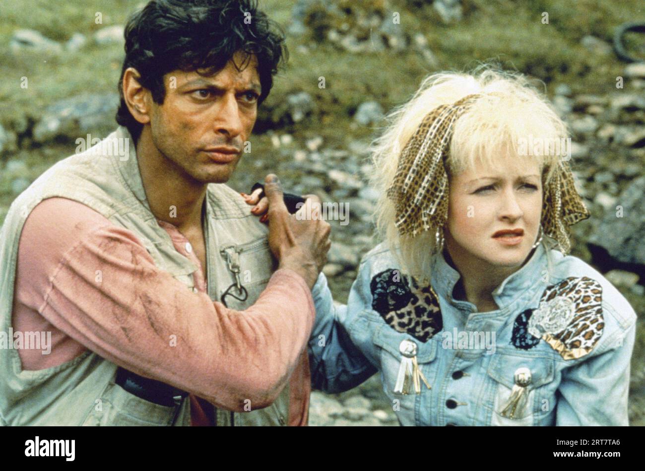 Jeff Goldblum, Cyndi Lauper, "Vibes" (1988). Photo credit Columbia Pictures (File Reference