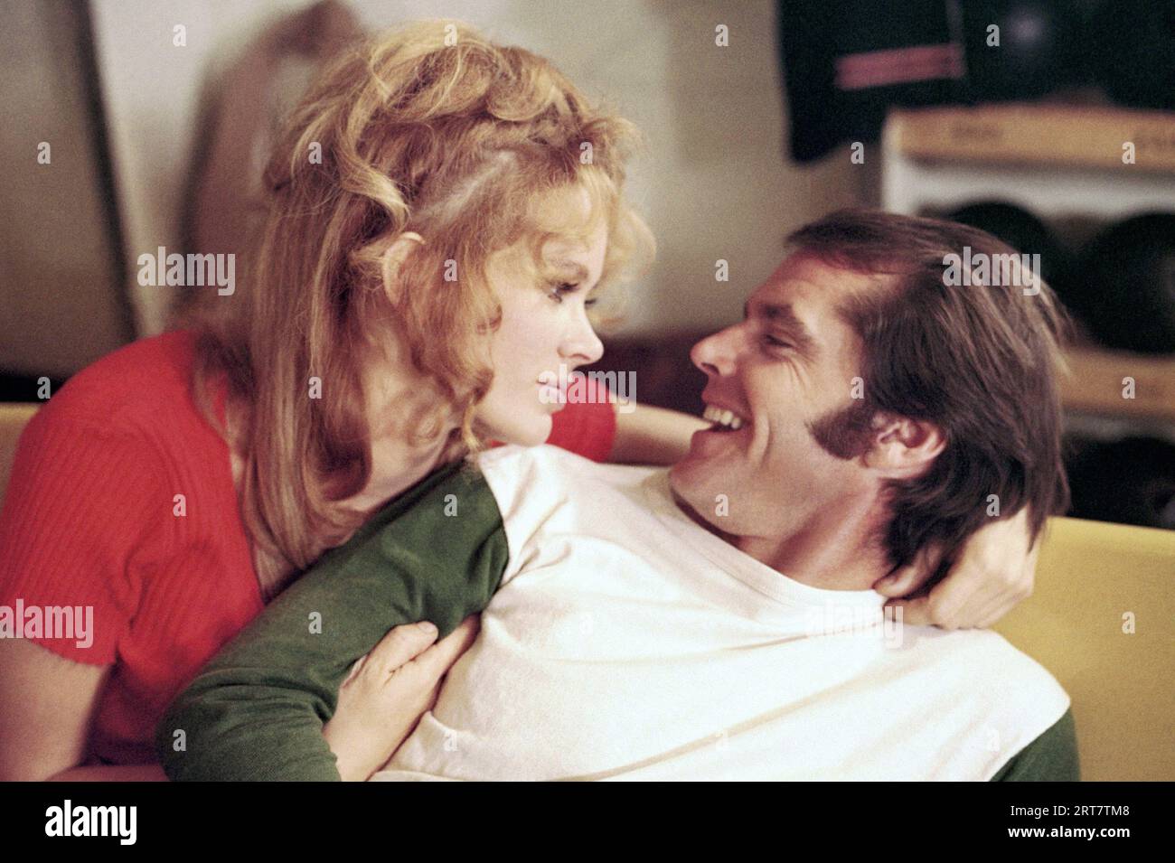 Karen Black, Jack Nicholson, 'Five Easy Pieces' (1970). Photo credit:  (File Reference # 34580-221THA) Stock Photo