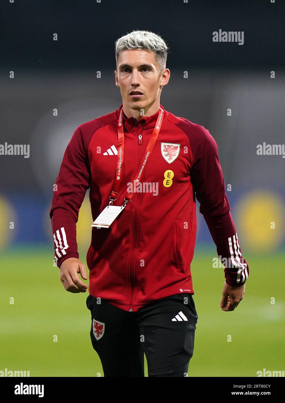 Wales' Harry Wilson before the UEFA Euro 2024 Qualifying Group D match at the Skonto Stadium, Riga. Picture date: Monday September 11, 2023. Stock Photo
