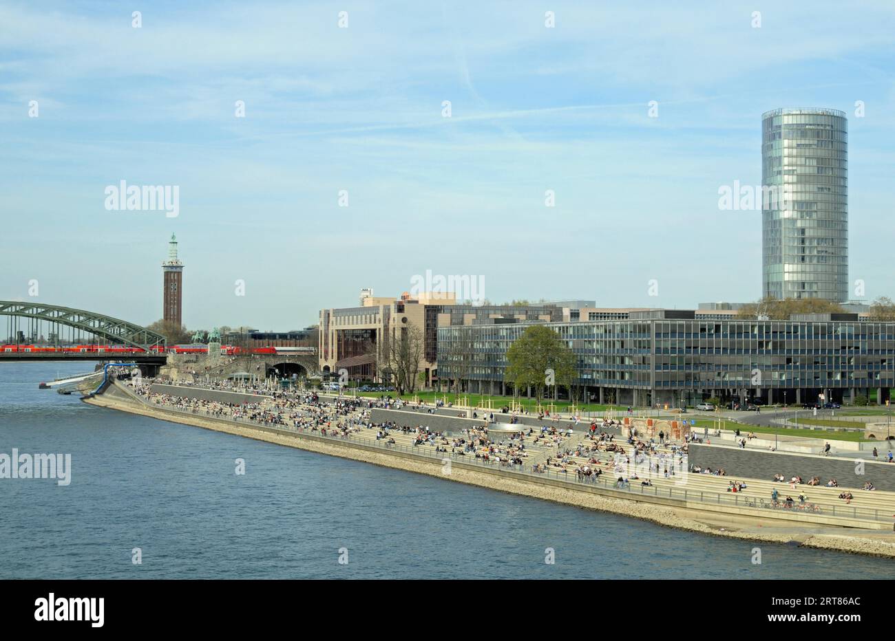 Germany cologne rhine boulevard hi-res stock photography and images - Alamy