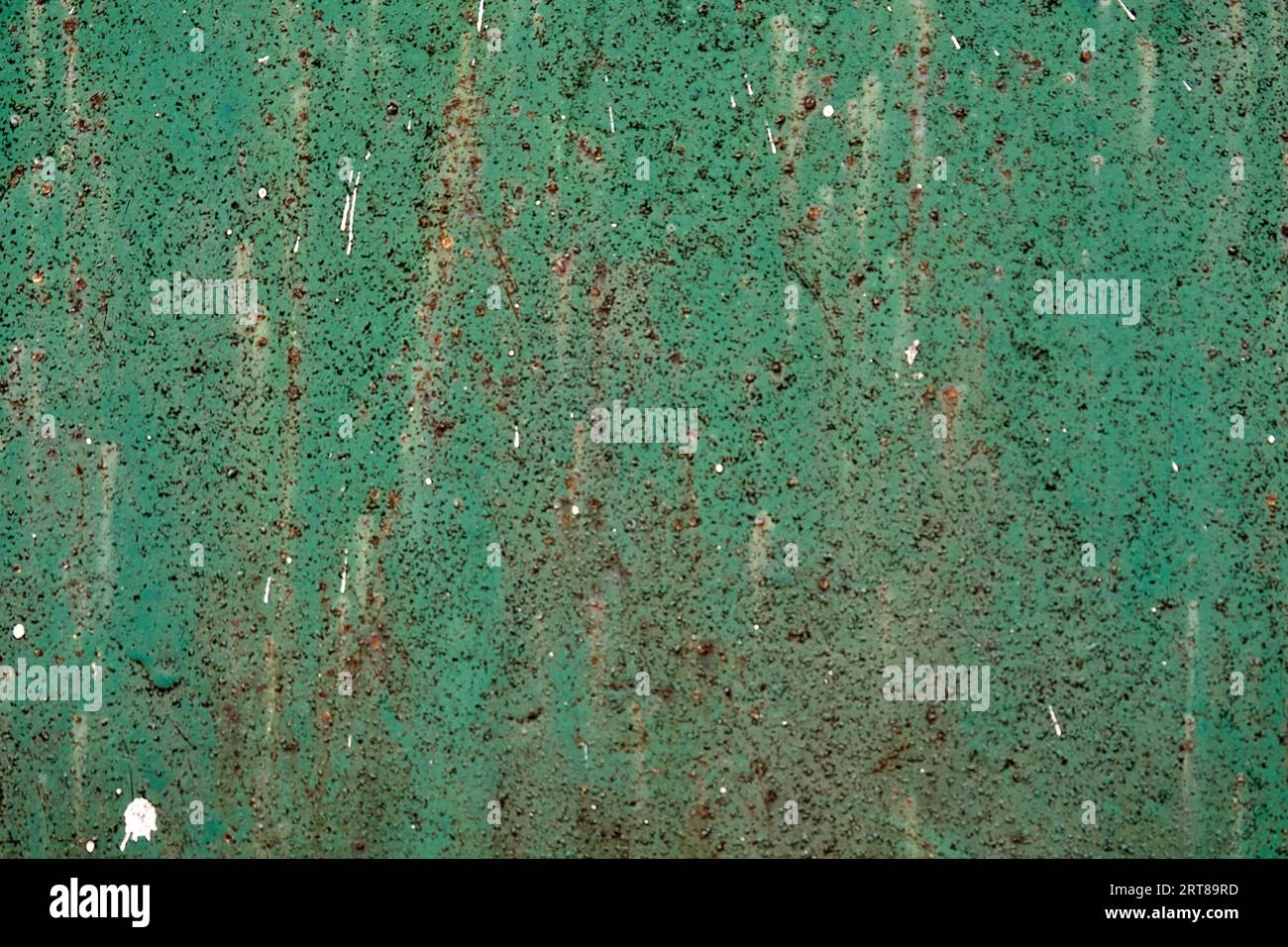 Old weathered oxidated metal pattern Stock Photo