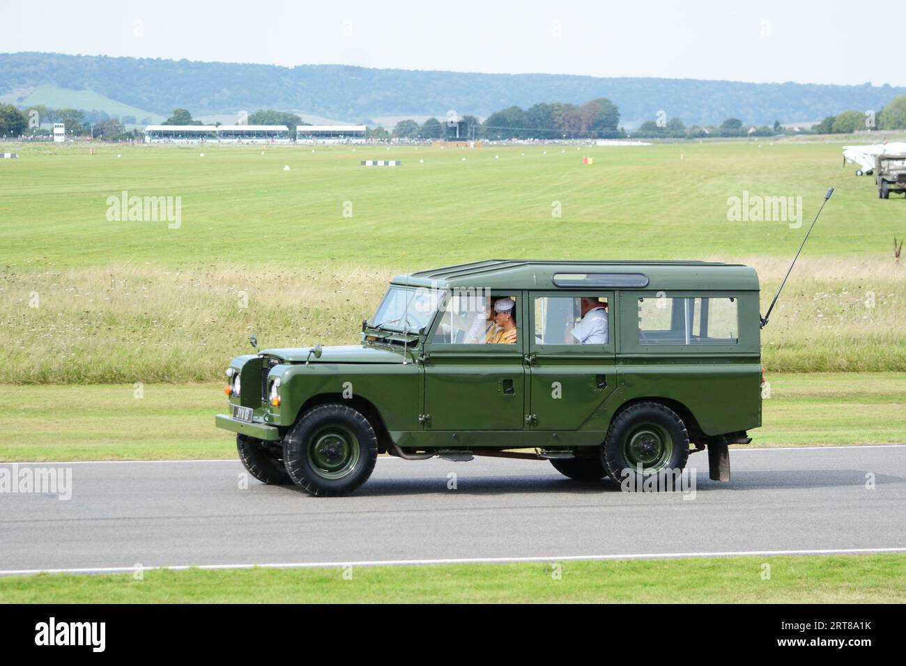 Series IIa Land Rover Station Wagon - official vehicle of HM Queen Elizabeth II Stock Photo