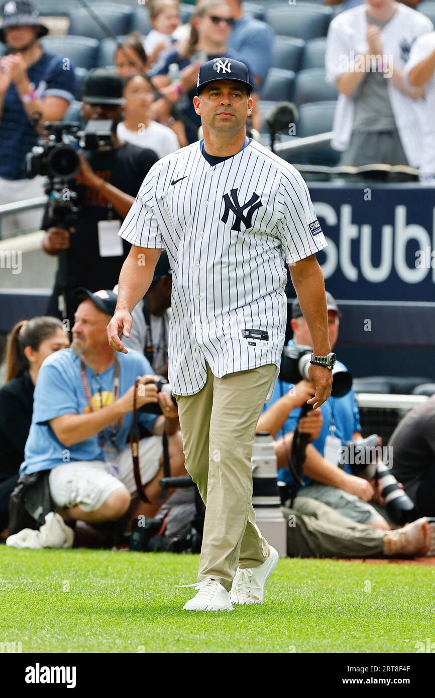 BRONX, NY - SEPTEMBER 09: Former New York Yankee Todd Erdos during