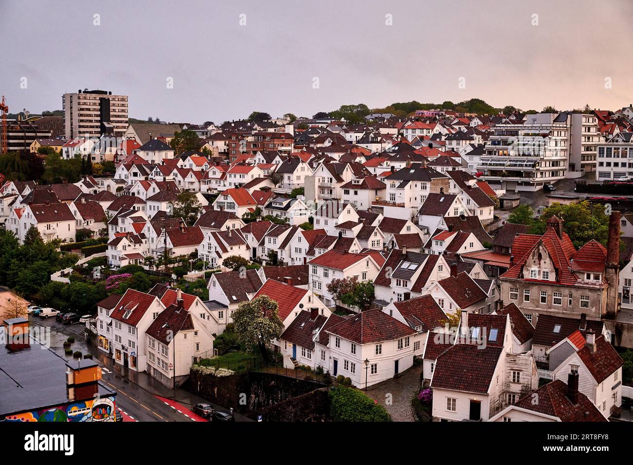 Norway housing in Stavanger city Stock Photo - Alamy