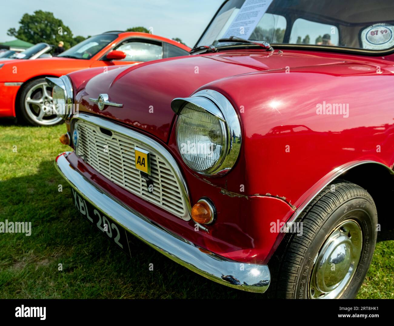 Wroxham, Norfolk, UK September 10 2023. Low down shot of the front
