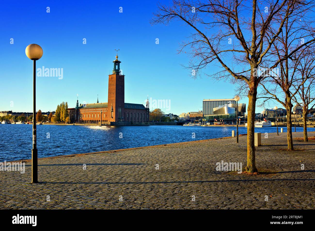 Stockholm City Hall (Stockholms Stadshus) On Sunny Evening
