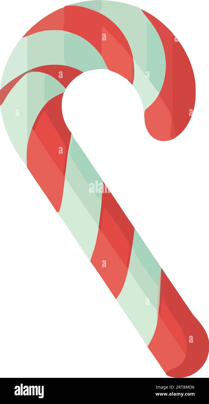 Candy cane stripes symbolize winter celebration fun Stock Vector Image