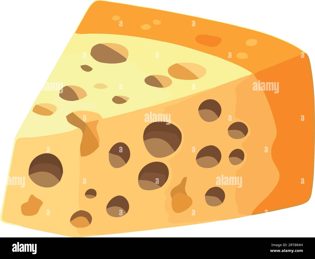 Gourmet snack, fresh cheese slice icon Stock Vector Image & Art - Alamy