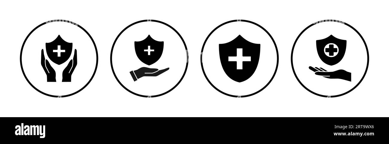 Health insurance icon vector. medical insurance icon Stock Vector Image ...