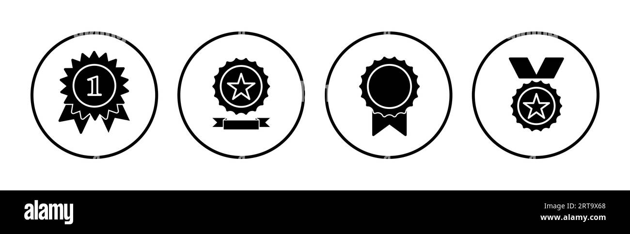 Achieve icon vector. medal icon vector. award. Certificate. approved ...