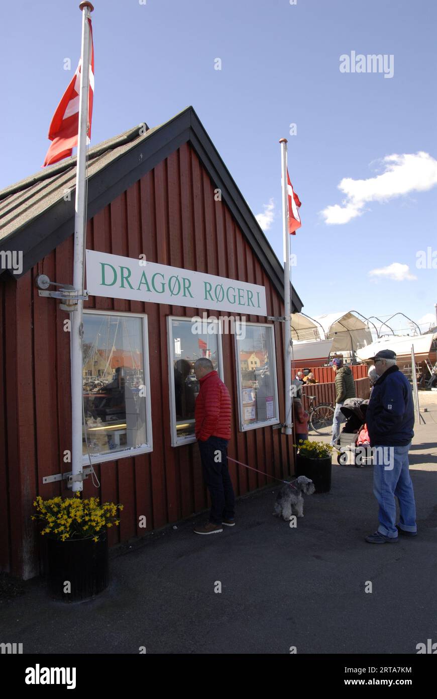 DRAGOR/DRAGOER/.Denmark 22 April 2016 Dragor smokehouse (dragør røgeri ...