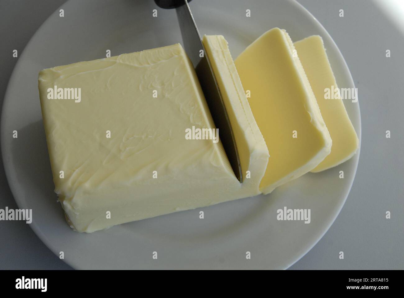 Copenhagen/Denmark/ 13 August 2015 Danish lurpak butter is butter