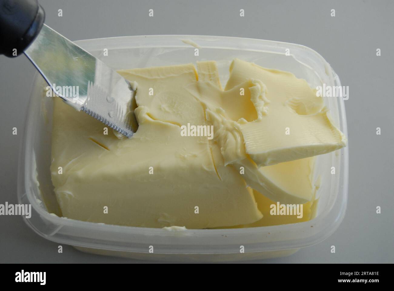 Copenhagen/Denmark/ 13 August 2015 Danish lurpak butter is butter