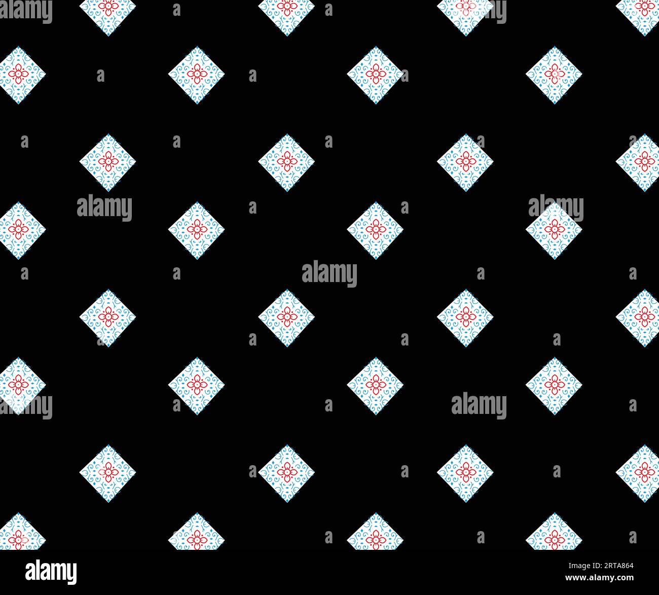 Seamless repeat pattern background, Textile texture Outline, Geometric, Wallpaper Repart. Stock Vector