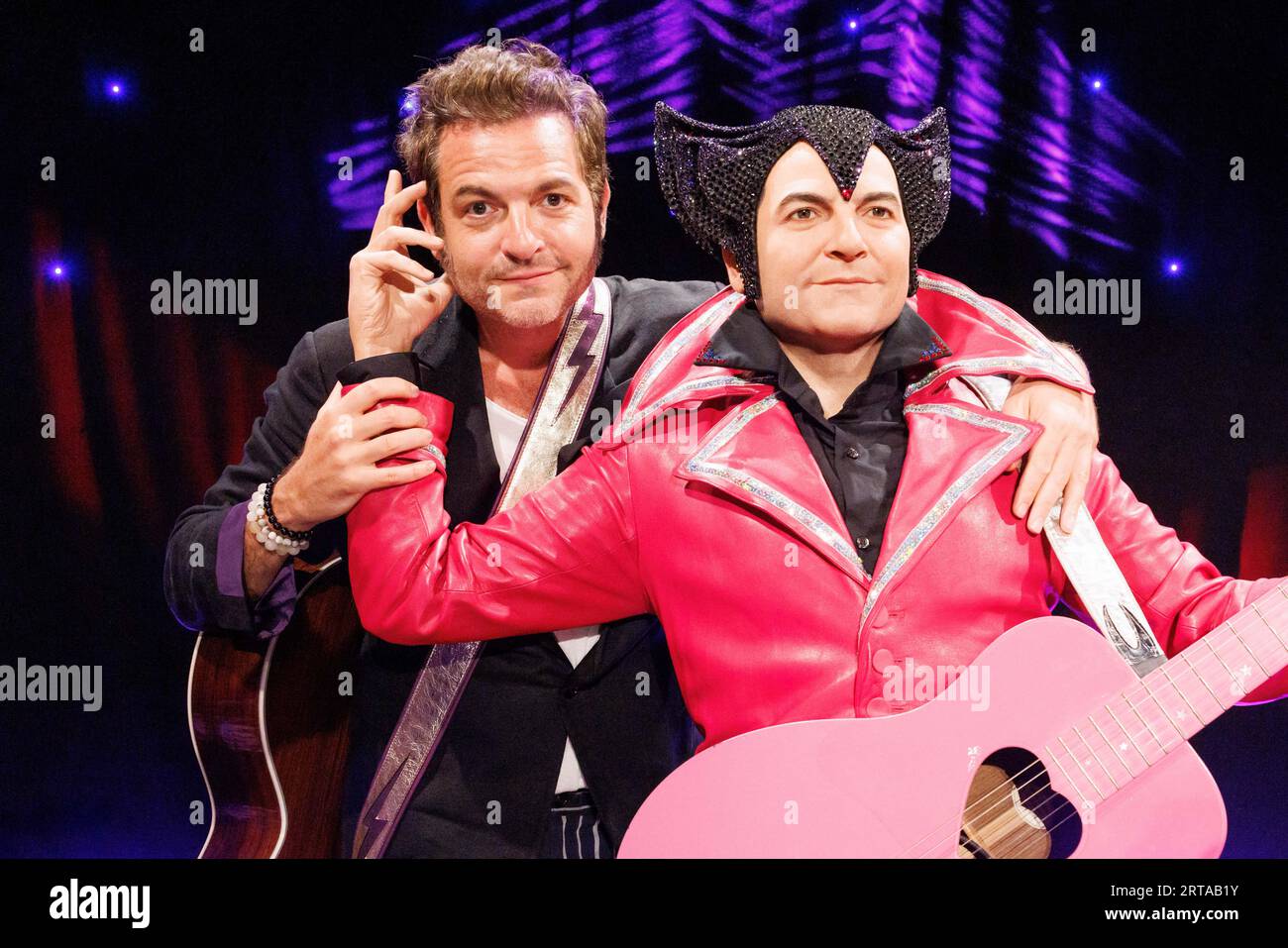 Paris France. 11th Sep 2023. French singer and composer Matthieu