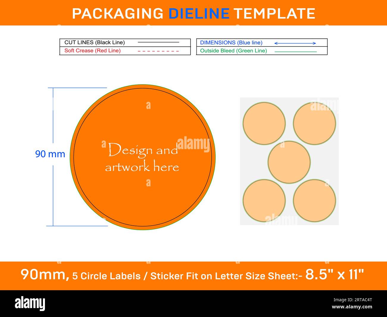 5pcs 90 Mm CIRCLE Labels Sticker Die Line Template Stock Vector Image 5pcs-90-mm-circle-labels-sticker-die-line-template-stock-vector-image