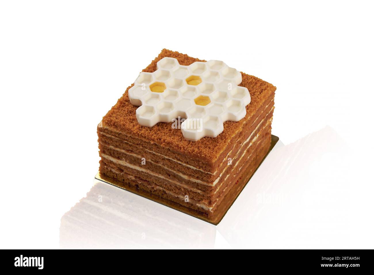 honey cake Stock Photo