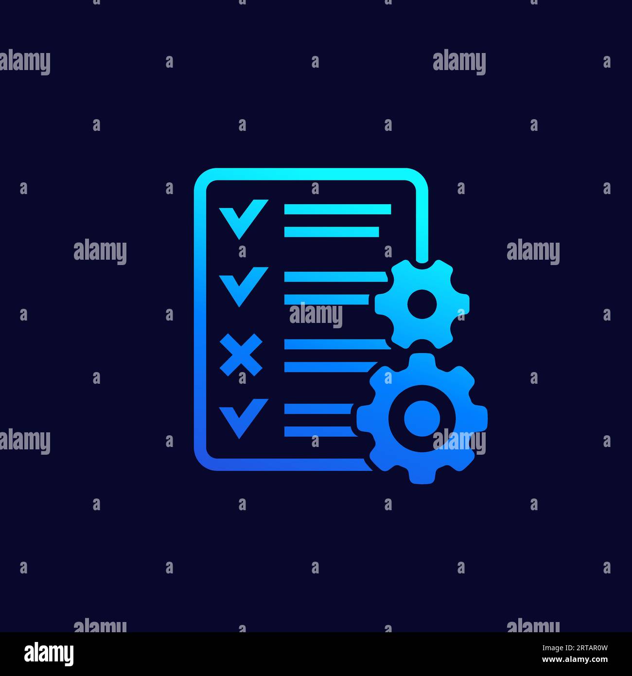 Procedures and operations vector icon Stock Vector Image & Art - Alamy
