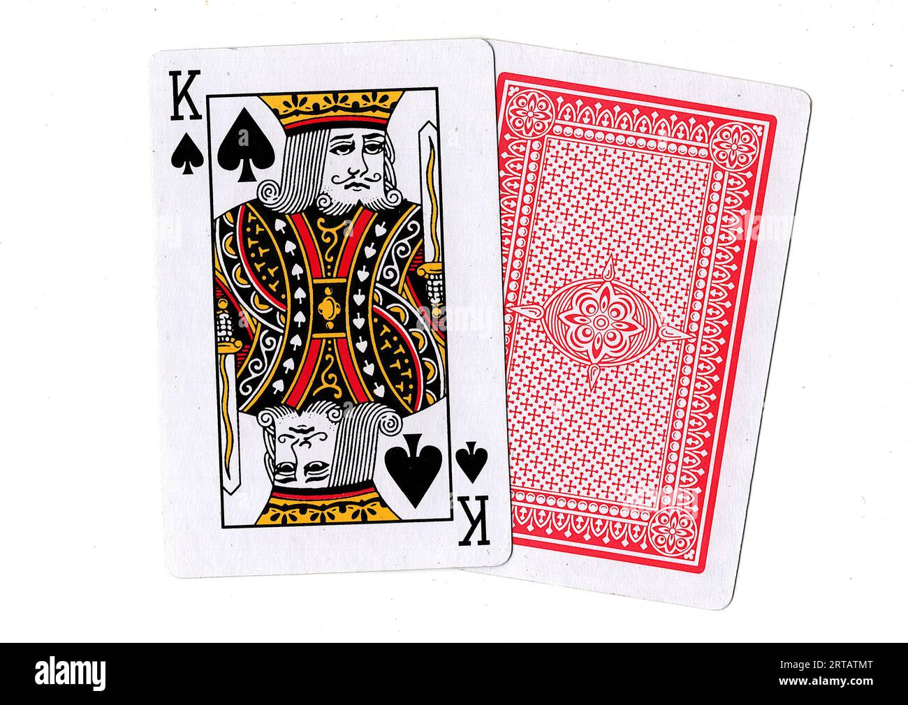 King Of Spades Card Back King Of Spades ♠, Card 2 Of Series,