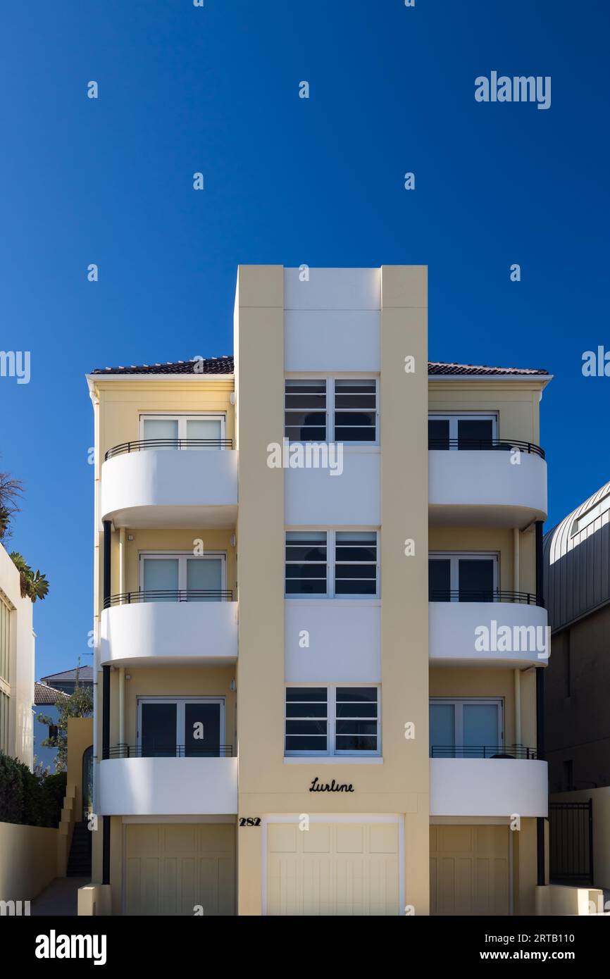Beach Apartments, Bondi Beach, Sydney, NSW, Australia Stock Photo Alamy