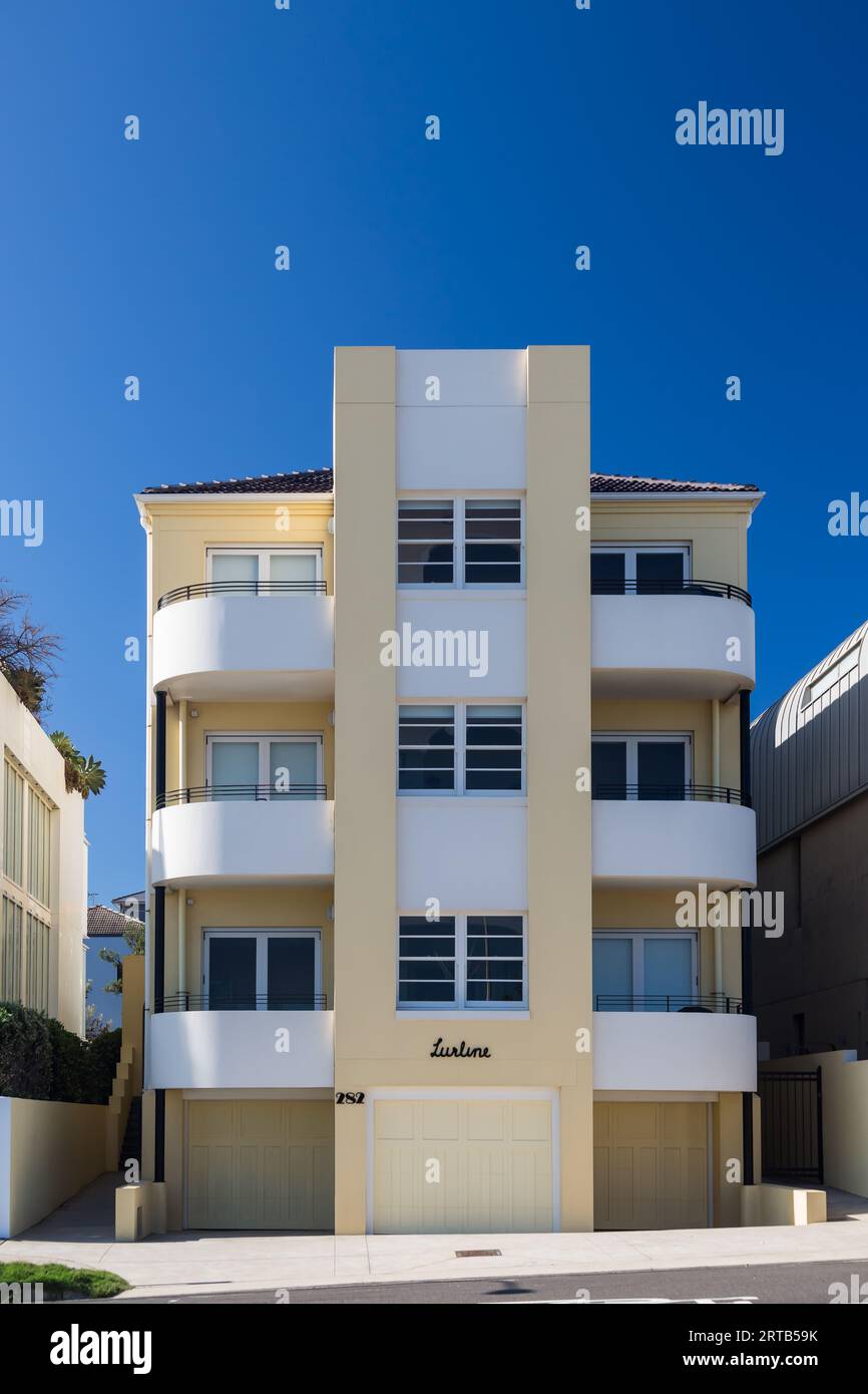 Beach Apartments, Bondi Beach, Sydney, NSW, Australia Stock Photo Alamy