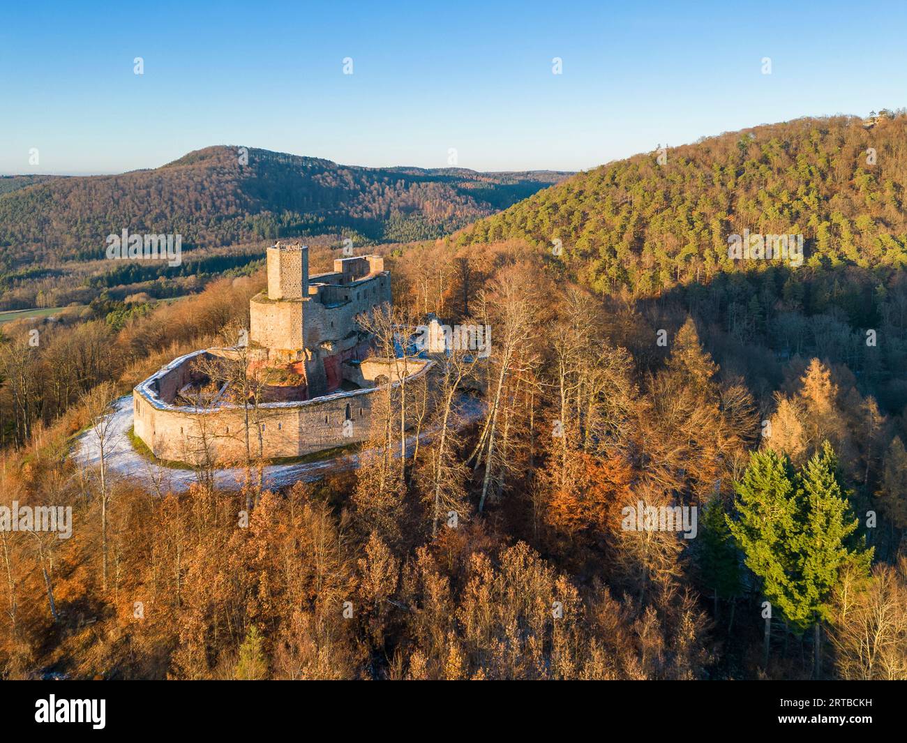 Graefenstein Castle, Merzalben, Palatinate Forest, Rhineland-Palatinate ...