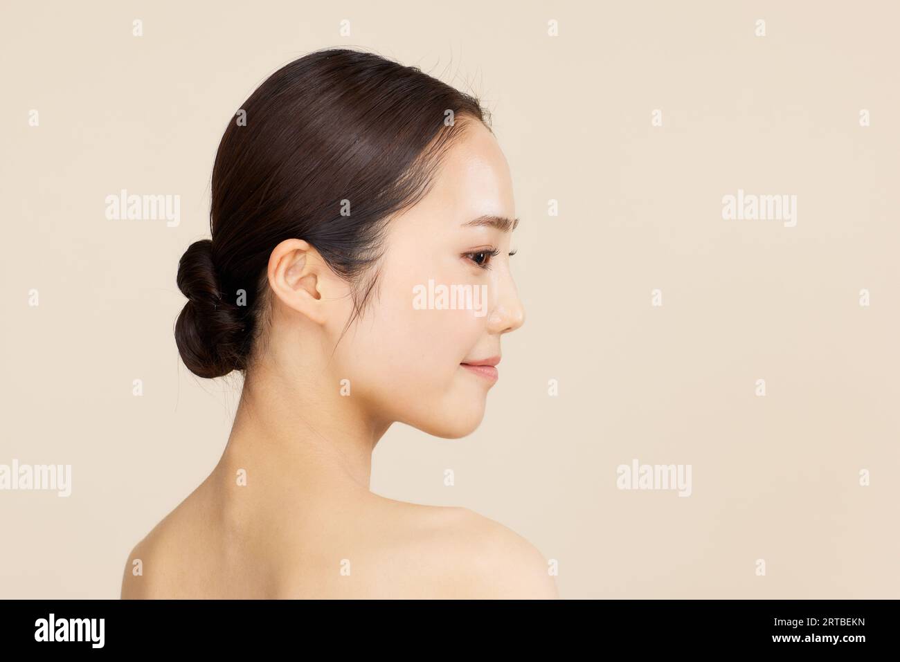 Japanese woman beauty portrait Stock Photo