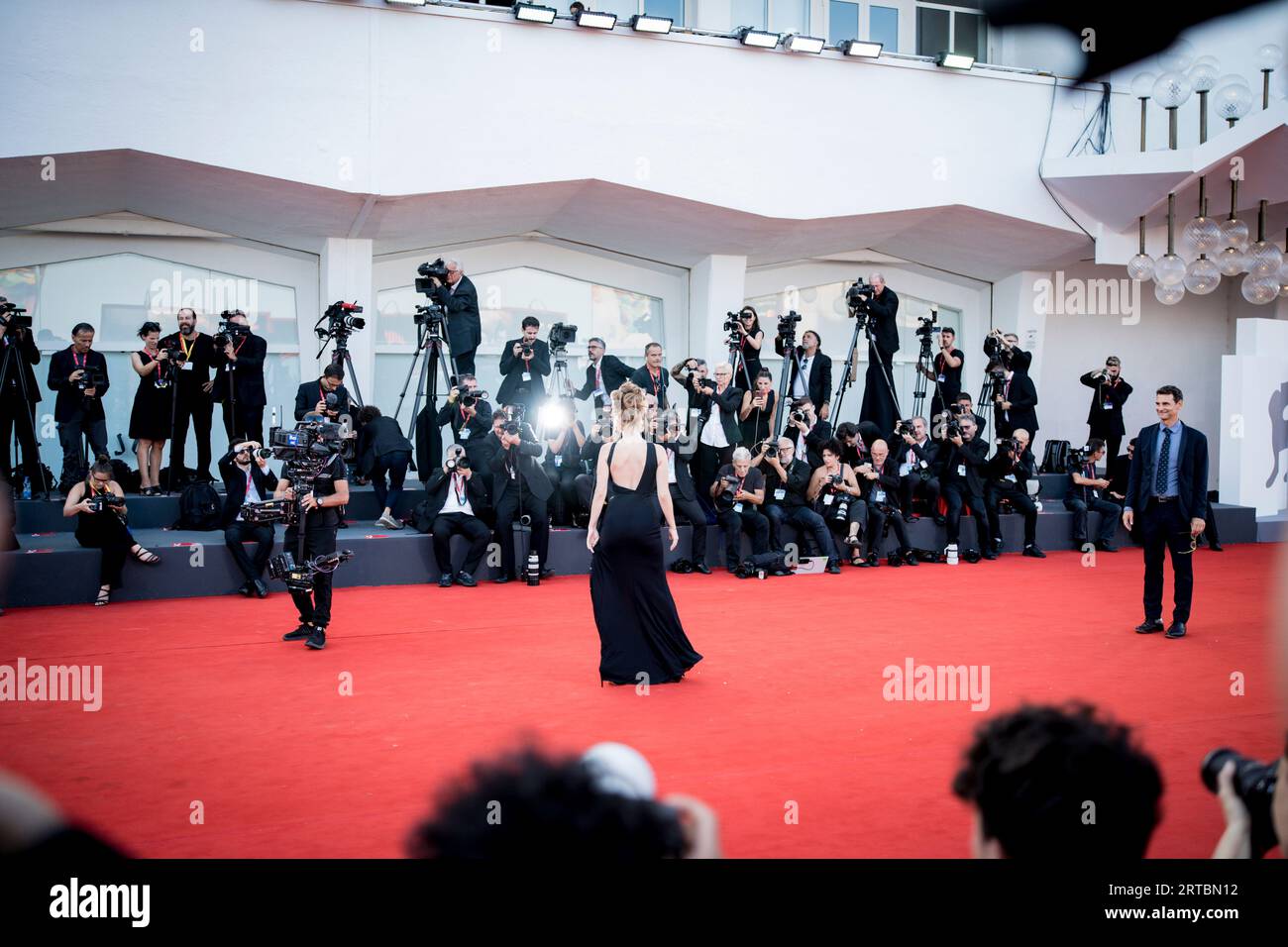 VENICE, ITALY - SEPTEMBER 01: Barbara Palvin attends a red carpet for