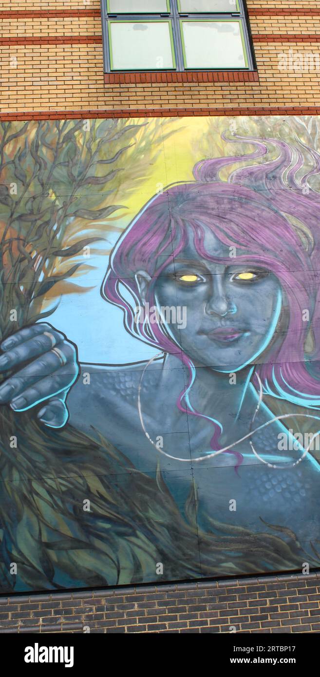 Wall Art Southend on Sea, Essex, England Stock Photo Alamy