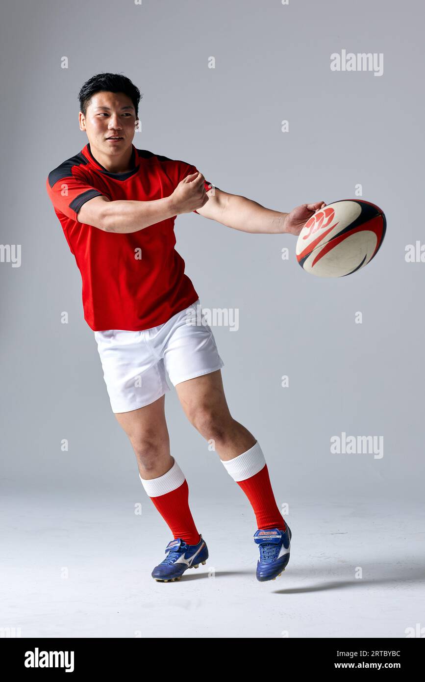 Rugby athlete Stock Photo