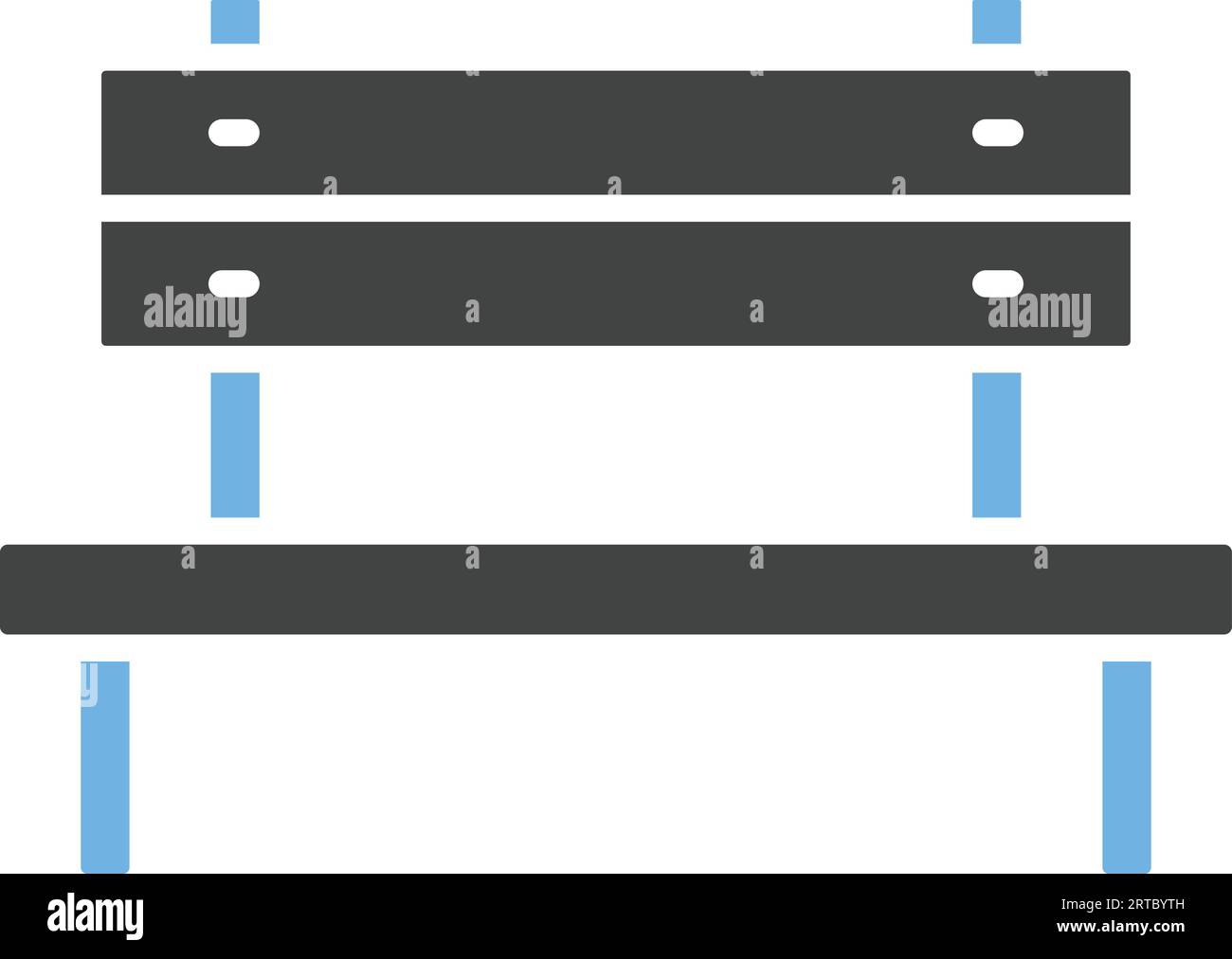 Bench Icon image. Suitable for mobile application Stock Vector Image ...