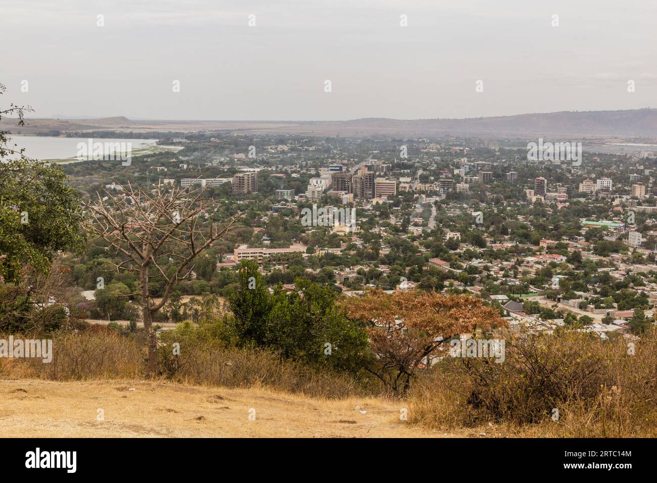 Aerial view of Hawassa city, Ethiopia Stock Photo Alamy