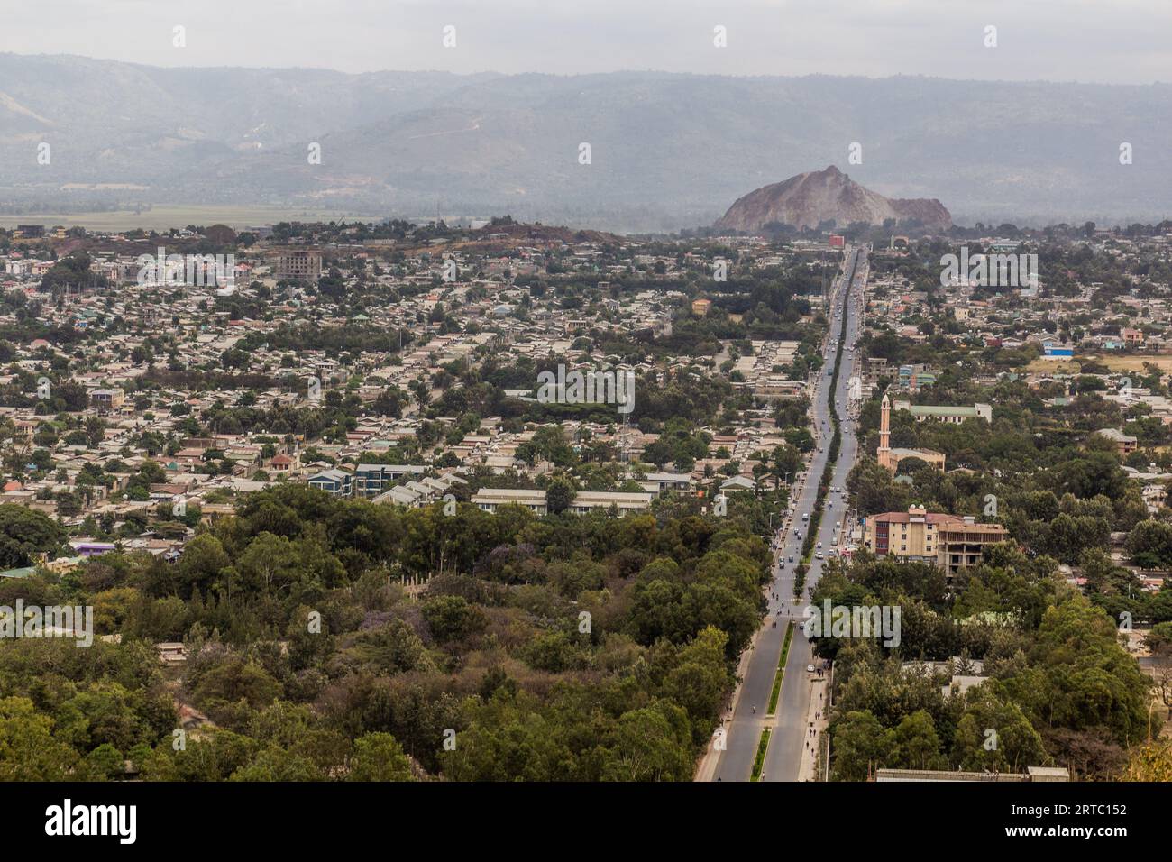 Aerial view of Hawassa city, Ethiopia Stock Photo Alamy