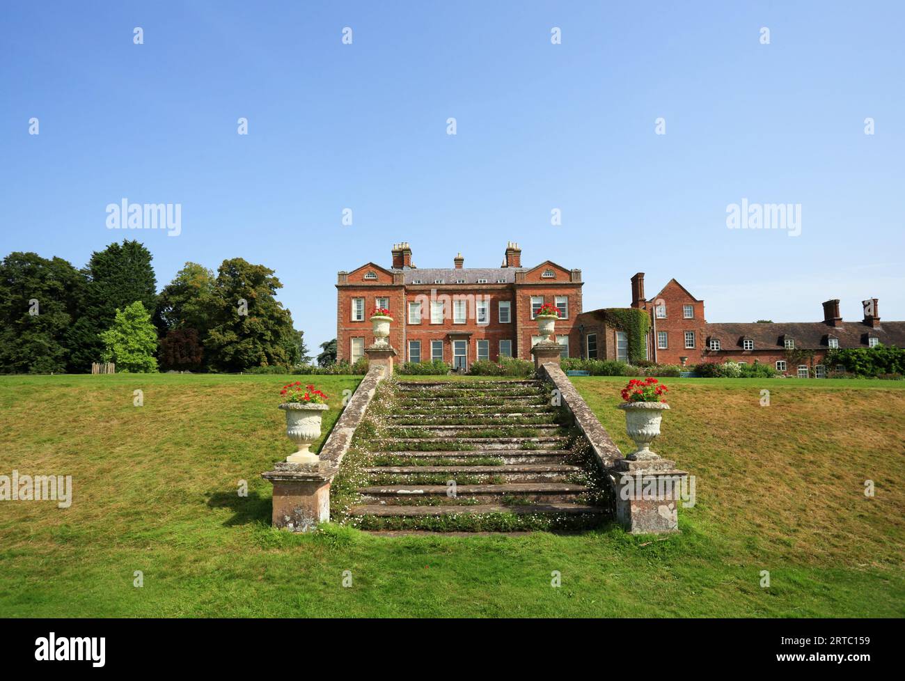 Dudmaston hall, Quatt, near Bridgnorth, Shropshire, England, UK Stock